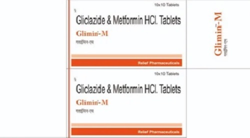Gliclazide And Metformin Hcl Tablets - Medicine Grade, Prescription Required | For Hospital and Clinic Use, Tablets in Cool and Dry Storage