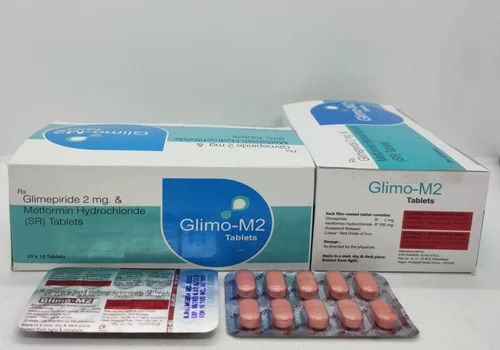 Glimepiride Metformin Tablets, 500 mg