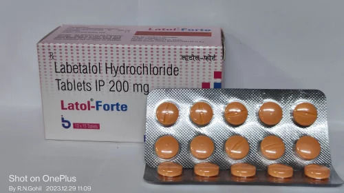 Labetalol Hydrochloride Tablets, 200 mg