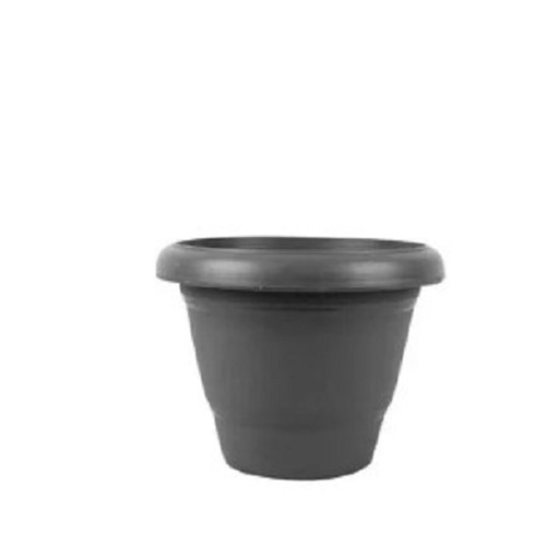 Plain Black Plastic Planter Pots