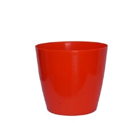 Glossy Plastic Planter - New Design Available in Various Colors and Timely Delivery
