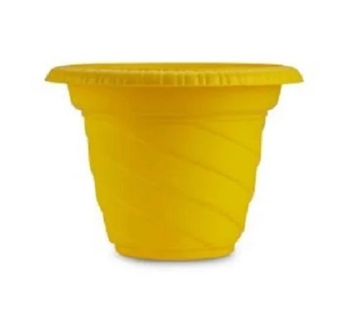 Lightweight Crack Resistant Plastic Planter - Glossy Finish, Easy to Clean , Available in Various Colors
