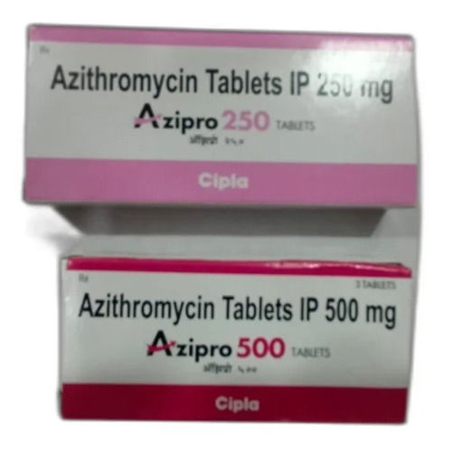 Azipro 250/500mg Azithromycin Tablet