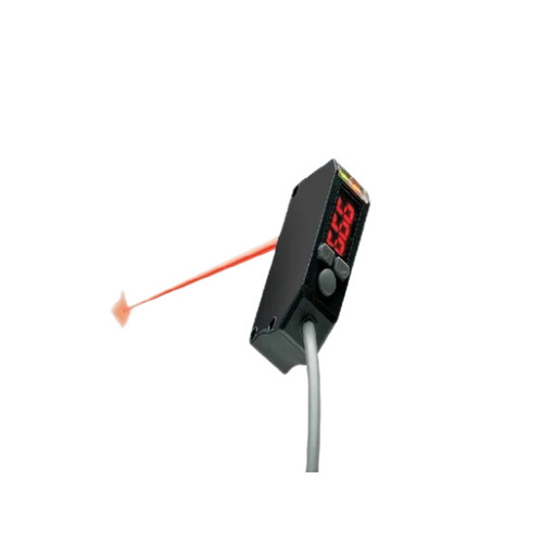 Laser Sensor - High Precision Industrial Use | Reliable, Efficient, Cost-effective, Red And Black