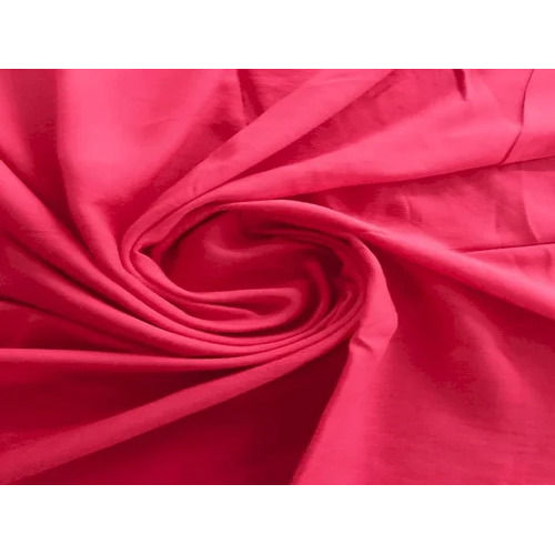 Rayon Fabric - 44 Inch Width, Solid Red Color | New Plain Style for Dresses, Suits, and Jackets, Machine Washable