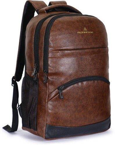 Adamson Leather College Bag - Color: Brown