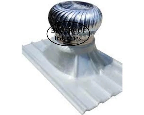 Aluminum Turbine Ventilator - Color: Metalic