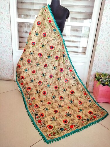 Fancy Dupatta - Premium Canvas, Customized Size | Multicolor, Comfortable, Festive Wear for Women