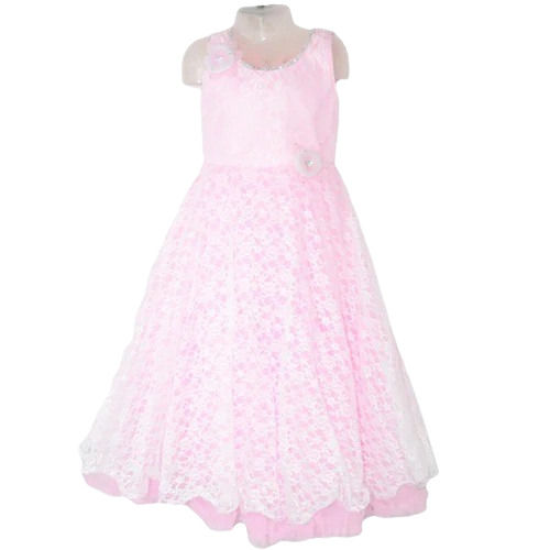 Girls Pink Party Frocks