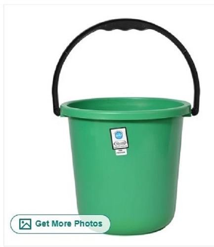 Green ABS Plastic Bucket - Rigid, Various Sizes Available | Lightweight, Leak Resistant, Delivered On Time, Various Colors Available
