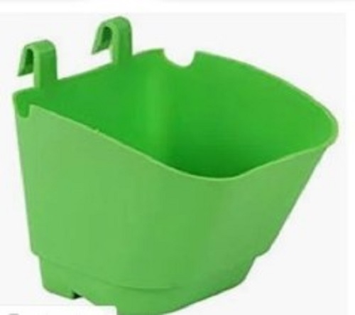 Green Vertical Hook Plastic Pots