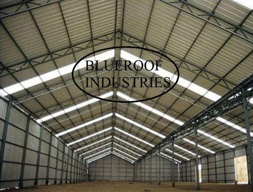 Industrial Steel Structural Shed - Color: Multi