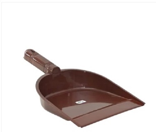 Medium Size Plastic Dust Pan - Plastic Material, Various Sizes Available, Multiple Colors | Ideal for Housekeeping, Tested for Resistance to Crack Conditions
