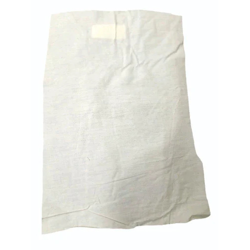 Rayon Slub Fabric - 20 Inch Width, 120 GSM | Washable, Plain White, Knitted Material