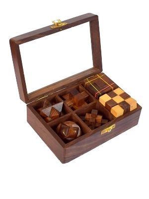 Wooden 3d Puzzle Box