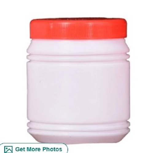 100ml Ghee Plastic Jar - Rigid Plastic, Various Sizes | White Color, Leak & Crack Resistant, Lightweight, Timely Delivery