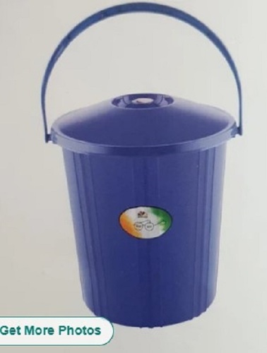Dust Bin 12 Ltr With Lid - Plastic Material, Spacious Design, Various Colors & Sizes Available | Easy to Clean, Ideal for Housekeeping