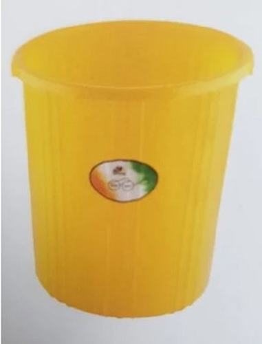 Plastic Open Dust Bin 12 Ltr - Crack Resistant Plastic 12 Ltr Size Housekeeping Application Various Sizes & Colors Available