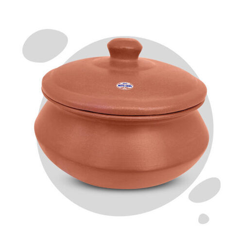 Terracotta Biryani Pot - Interior Coating: Good