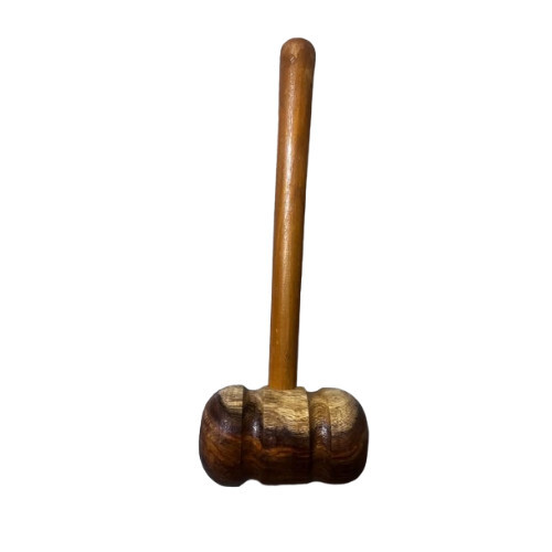 Cricket Bat Hammer - Wooden Handle, 12 Inch Overall Length, 400gm Head Weight | Ideal for Cricket Preparation and Maintenance