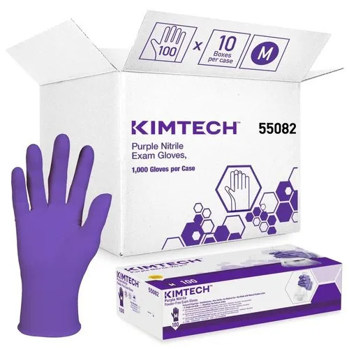 Premium Quality Heat Resistant Full Fingered Safety Gloves - Acrylic Fabric, Cotton Lining, Breathable Design, Plain Pattern, Non-Disposable