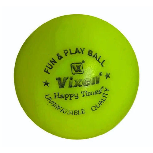 Plastic Cricket Ball Happy Time - Color: Colorful