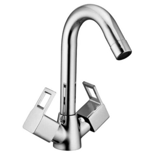 Silver Brass Sink Cock Taps