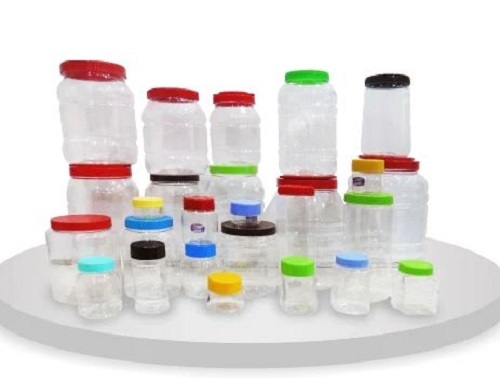 200ml Transparent PET Jars - Rigid PET Material, Lightweight Design, Crack-Resistant, Available in Various Sizes