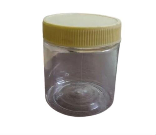 300 ml Round Plastic PET Jars - Made from Rigid Crack-Resistant PET Material, Lightweight, Transparent, Available in Various Sizes