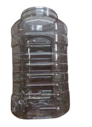 6 Liter Plastic PET Jar - Rigid PET Material, Various Sizes Available, Transparent Design | Leak Resistant, Lightweight, Crack Resistant