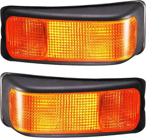 Auto Rickshaw Front Indicator Lamp Set - Body Material: Plastic