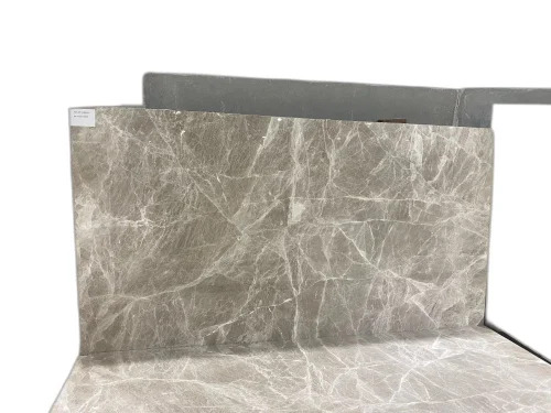 Beige Marble Slab - Polished Finish, Durable and Scratch Resistant | Ideal for Flooring Applications