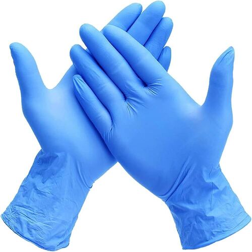 Blue Sterile Gloves 