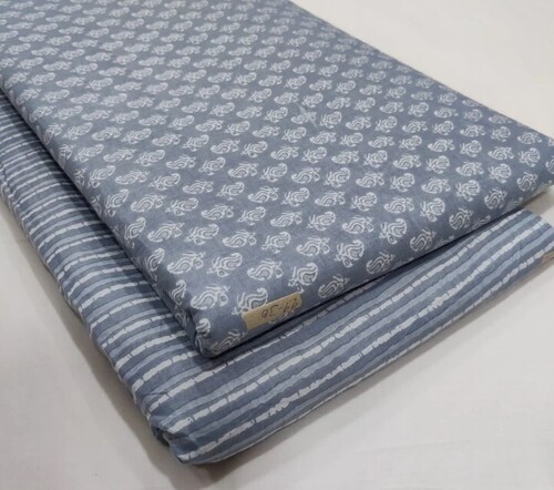 Grey Cotton Printed Fabrics - Width 44-45 Inches, Multicolour Floral Design, 100% Cotton, Machine Washable, Roll Length 50m | Ideal for All Seasons