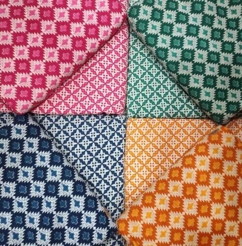 Floral Printed Cotton Fabric - 44 Inches Wide, Multicolor Design | Perfect for All Seasons, 100% Cotton Material