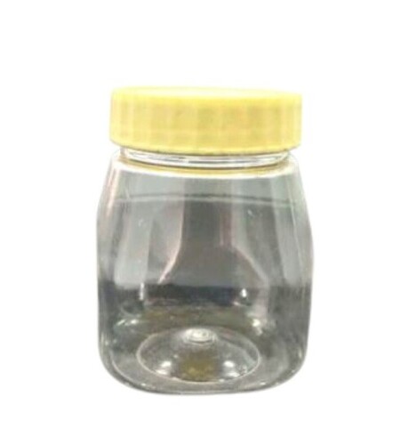 Pet Plastic Jars 200ml - PET Material, Various Sizes, Transparent Color, Rigid Hardness | Leak Resistant, Crack Resistant, Plain Design