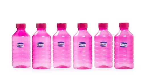 Screw Cap Plastic Water Bottle - Plastic, Various Sizes, Pink | Leak Resistant, Lightweight, Pocket Friendly Rates, Committed Delivery Time
