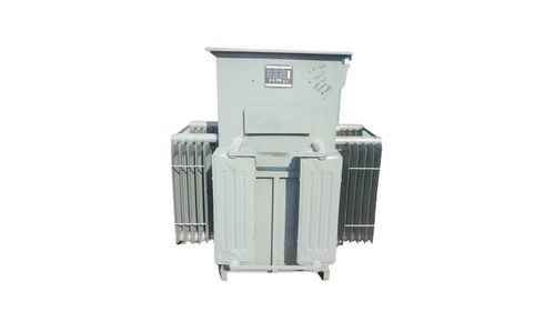 Servo Voltage Transformer - 20 kVA, 0.5 Accuracy Class, Three Phase, Grey Paint Coated Metal | Industrial Power Supply Solution