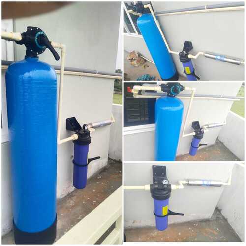 Stainless Steel Industrial Water Softener - Installation Type: Any