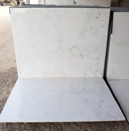 Wonder White Marble Stone Slab - Polished Finish, Durable & Scratch Resistant | Wonder White Marble, Ideal for Flooring Applications