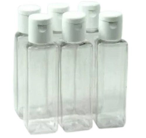 100ml Square Pet Flip Cap Bottle