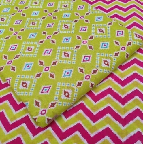 90 Gsm Cotton Printed Fabric