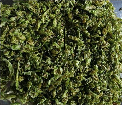 Dehydrated Green Chilli Flakes - Product Type: Dried