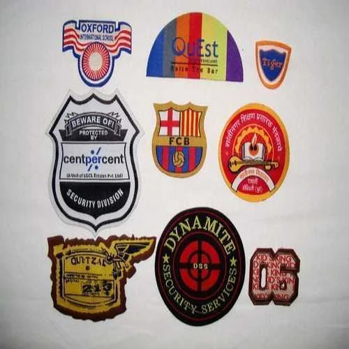 Garments Woven Die Cut Label