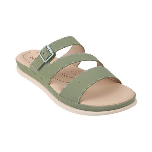 Ladies Slippers - Color: Green