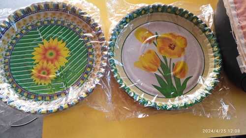 printed paper plate