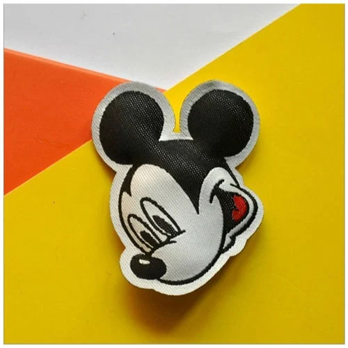 Single Fold Woven Die Cut Label