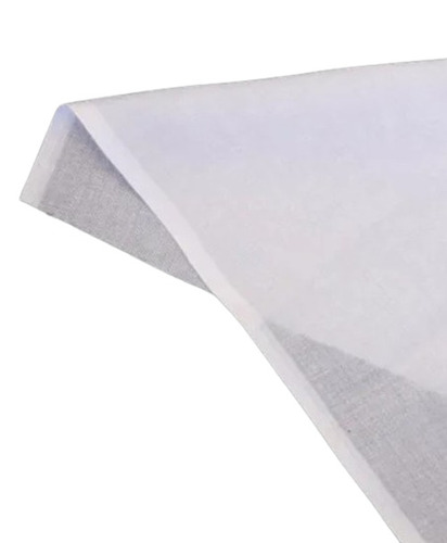 Tejas Mull Cotton Fabric - 100% Cotton, 35 Inch Width, White Color | All Season Usability, Ideal for Lining and Filter Cloth