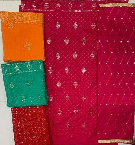 Unstitched Ladies Embroidered Suits