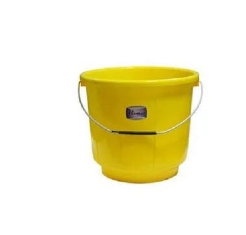 Yellow Plastic Water Bucket